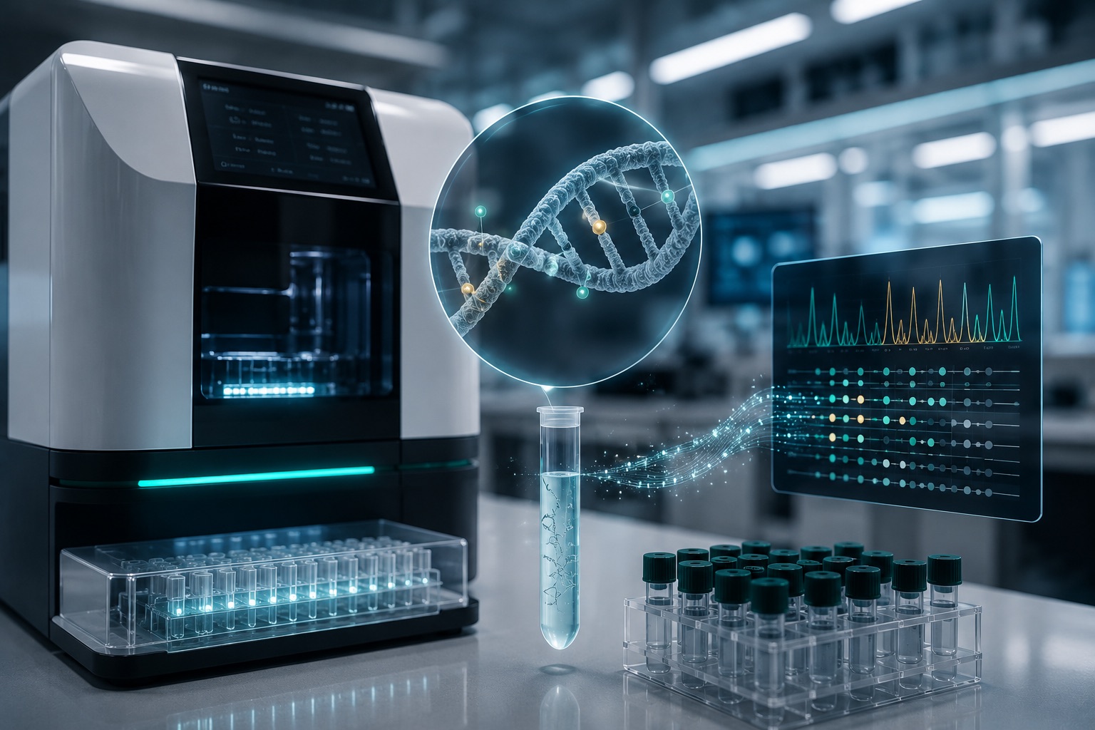 Intercept IQ — the Kihealth molecular detection platform instrument