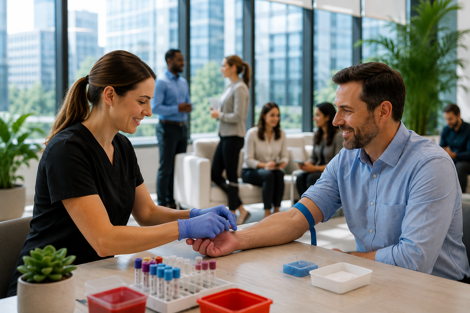 Employer population-health program