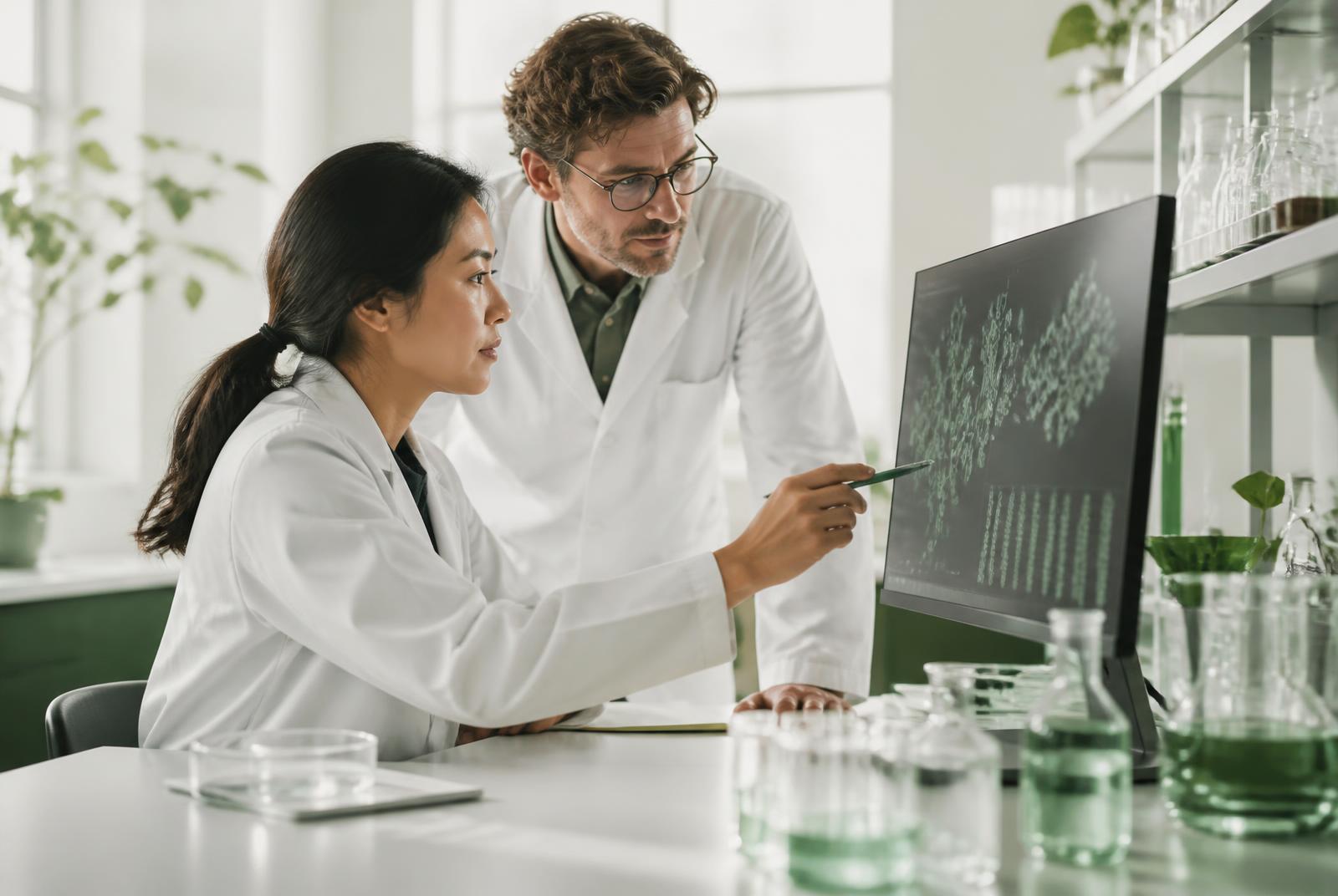 Kihealth scientific team collaborating in the laboratory